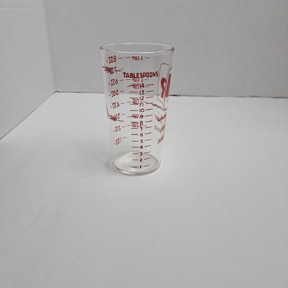 Vintage Advertising Measuring Glass Lincoln Rochester Bank Collectible Promo - Picture 8 of 13